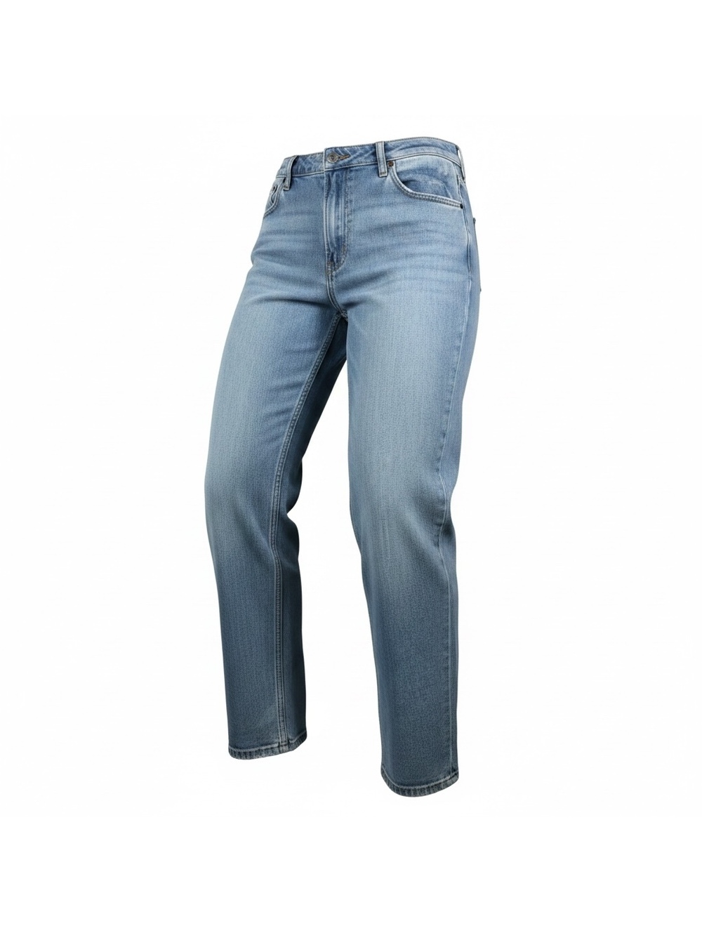Abercrombie & Fitch Women's Size 8 Light Blue Straight Leg Jeans